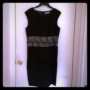 Calvin Klein Sheath with Lace